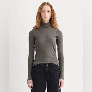 Everlane THE LUXE RIB TURTLENECK| Evereve|